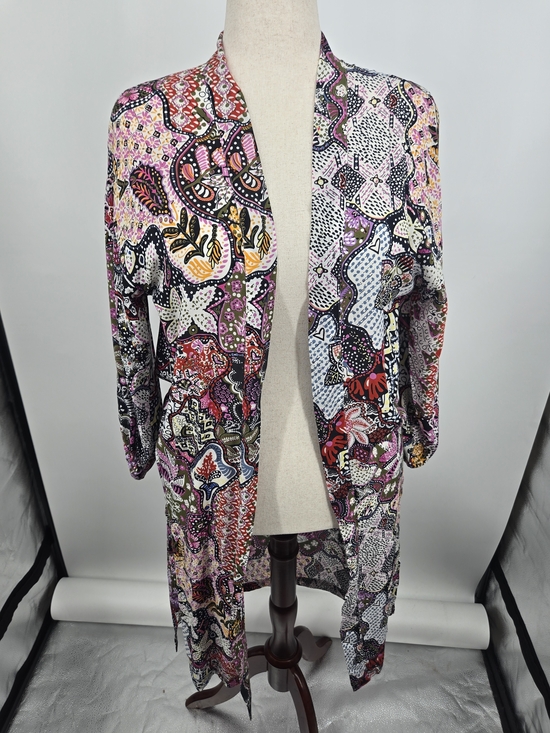 LOFT Tops - LOFT Multicolor Printed Open Front Kimono XS/S (7282)